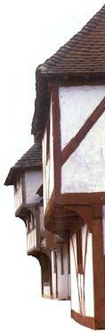 Timberframe homes were very common in the middle ages.